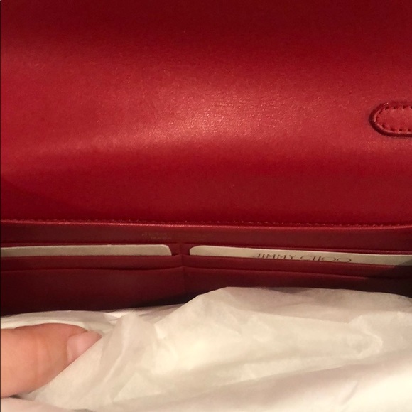 NWT SNAKESKIN JIMMY CHOO CROSSBODY - Picture 4 of 8